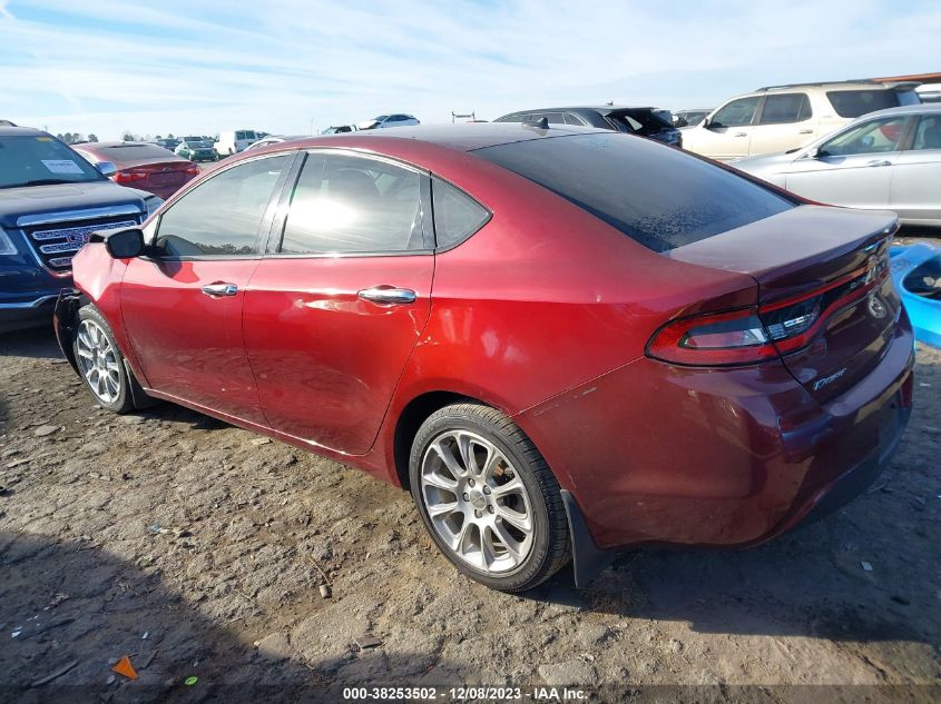 2015 Dodge Dart Limited VIN: 1C3CDFCB0FD237403 Lot: 38253502