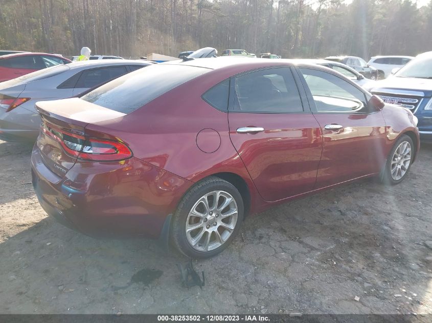 2015 Dodge Dart Limited VIN: 1C3CDFCB0FD237403 Lot: 38253502