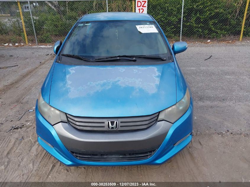 2010 Honda Insight Ex VIN: JHMZE2H71AS000258 Lot: 38253509