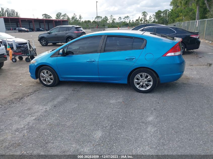 2010 Honda Insight Ex VIN: JHMZE2H71AS000258 Lot: 38253509