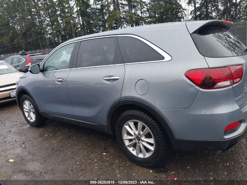 5XYPG4A37KG596215 2019 Kia Sorento 2.4L L