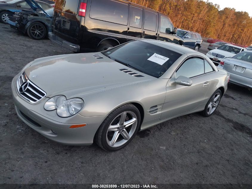 2003 Mercedes-Benz Sl-Class Base (A5) VIN: WDBSK75F33F009039 Lot: 38253599