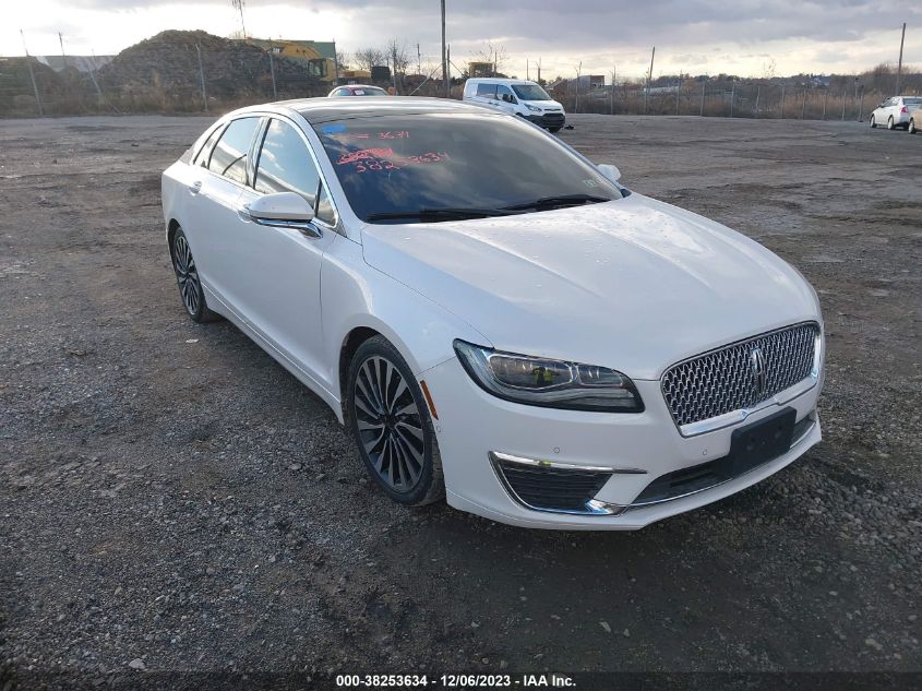 2017 Lincoln Mkz Black Label VIN: 3LN6L5H90HR622302 Lot: 38253634