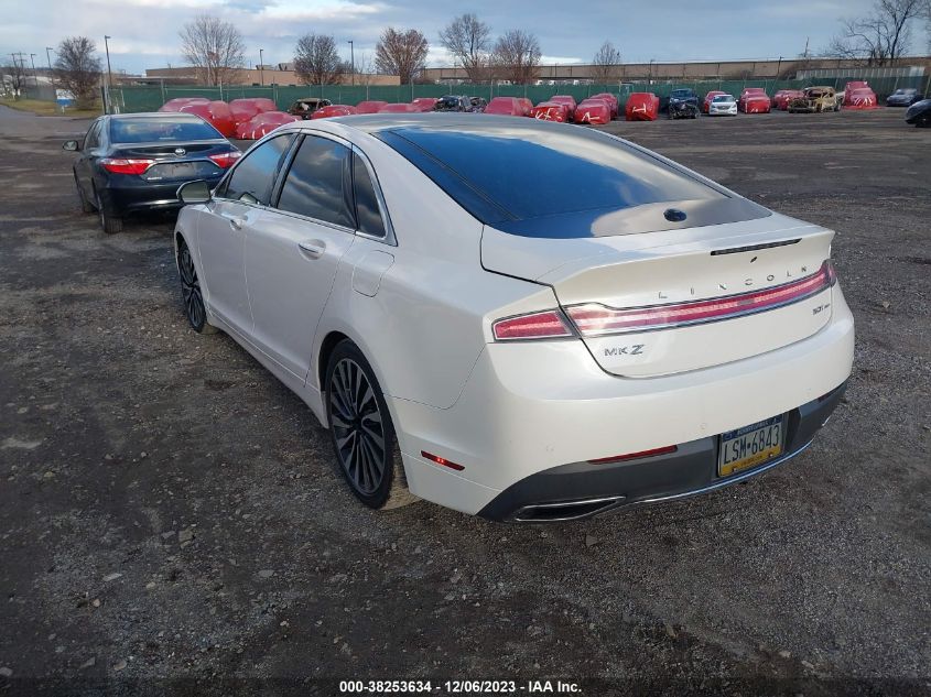 2017 Lincoln Mkz Black Label VIN: 3LN6L5H90HR622302 Lot: 38253634