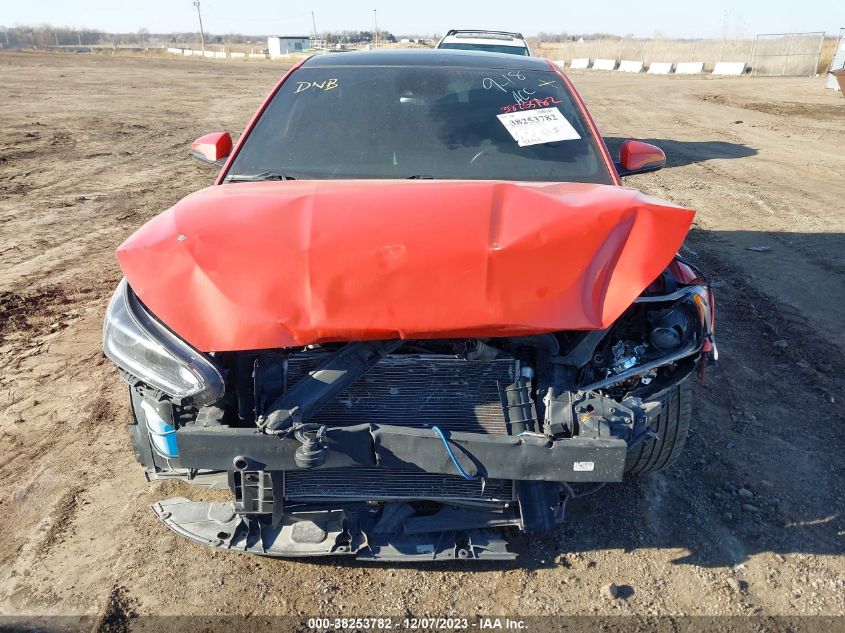 2019 Hyundai Veloster 2.0 Premium VIN: KMHTG6AF0KU003731 Lot: 38253782