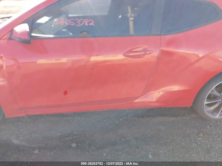 2019 Hyundai Veloster 2.0 Premium VIN: KMHTG6AF0KU003731 Lot: 38253782