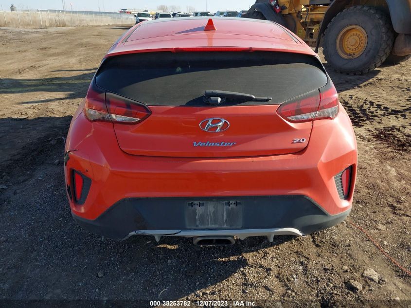 2019 Hyundai Veloster 2.0 Premium VIN: KMHTG6AF0KU003731 Lot: 38253782