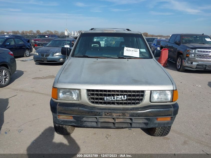 1994 Isuzu Rodeo S VIN: 4S2CG58E0R4305238 Lot: 38253789