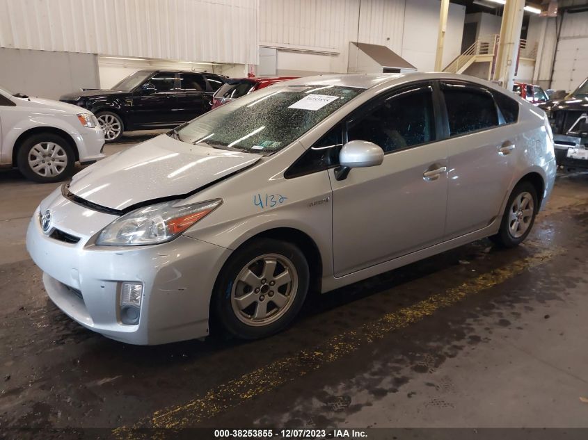 2010 Toyota Prius Ii VIN: JTDKN3DU4A0190573 Lot: 38253855