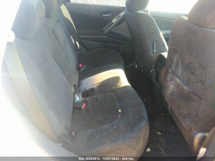 2009 Nissan Murano S VIN: JN8AZ18W09W127144 Lot: 38253913