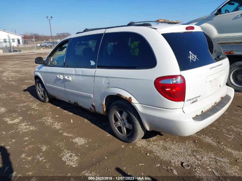 2006 Dodge Grand Caravan Sxt VIN: 2D4GP44L66R641385 Lot: 38253916