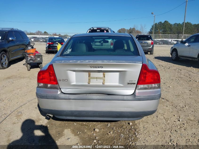 2004 Volvo S60 2.5T VIN: YV1RS59V942402617 Lot: 38253997