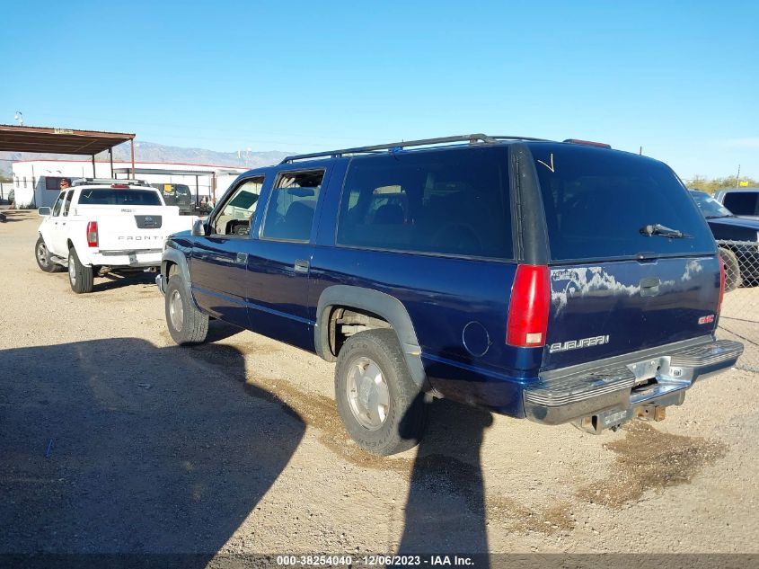 1999 GMC Suburban VIN: 1GKFK16R5XJ751653 Lot: 38254040
