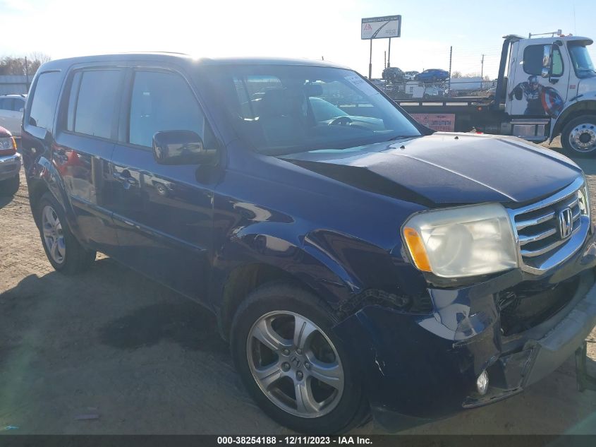 2014 Honda Pilot Ex-L VIN: 5FNYF4H53EB016131 Lot: 38254188