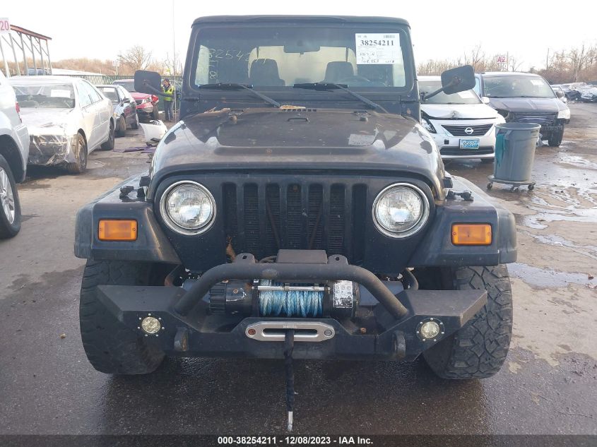 2004 Jeep Wrangler Se VIN: 1J4FA291X4P753993 Lot: 38254211