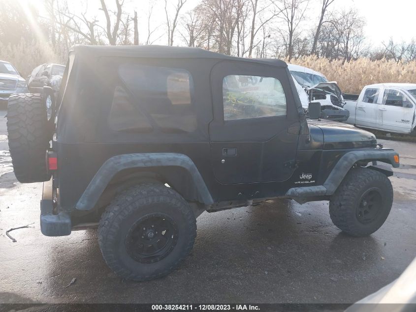 2004 Jeep Wrangler Se VIN: 1J4FA291X4P753993 Lot: 38254211