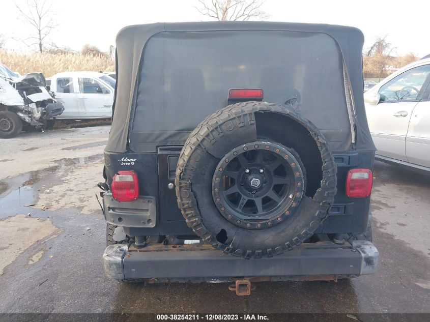 2004 Jeep Wrangler Se VIN: 1J4FA291X4P753993 Lot: 38254211