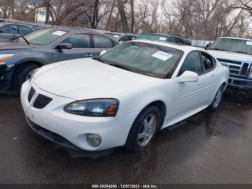 2004 Pontiac Grand Prix Gt2 VIN: 2G2WS522941252067 Lot: 38254250