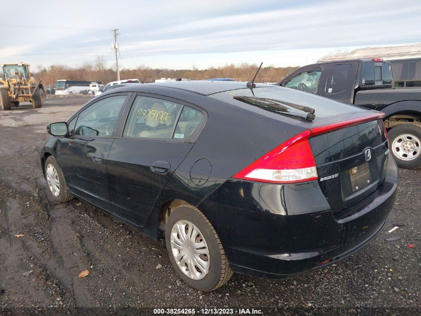 2011 Honda Insight Lx VIN: JHMZE2H53BS000343 Lot: 38254265