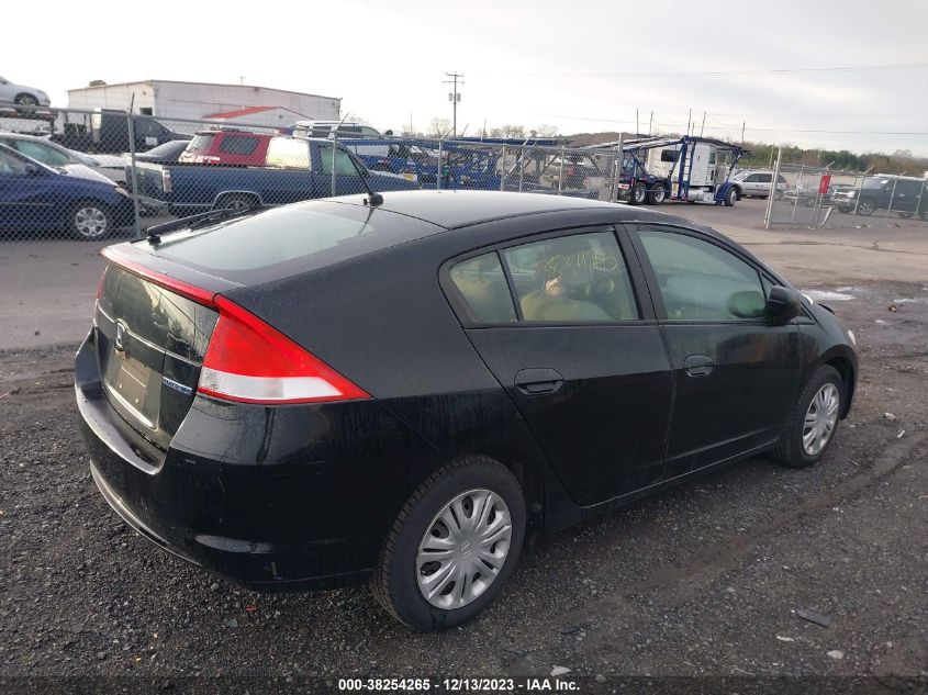 2011 Honda Insight Lx VIN: JHMZE2H53BS000343 Lot: 38254265
