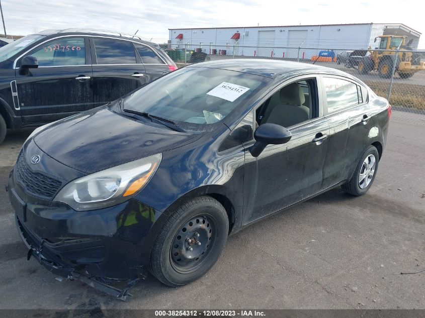 2013 Kia Rio Lx VIN: KNADM4A38D6109439 Lot: 38254312