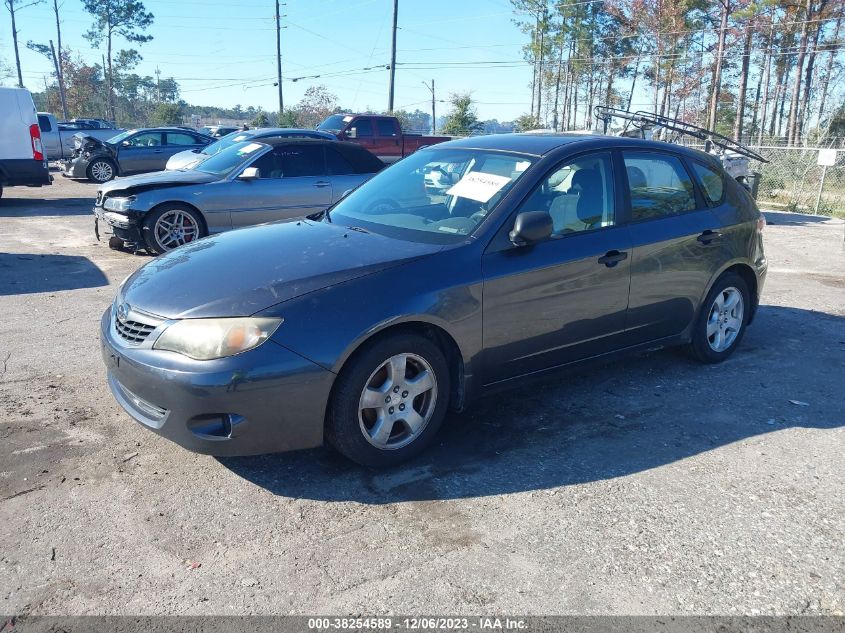 2008 Subaru Impreza 2.5I VIN: JF1GH61698H828905 Lot: 38254589