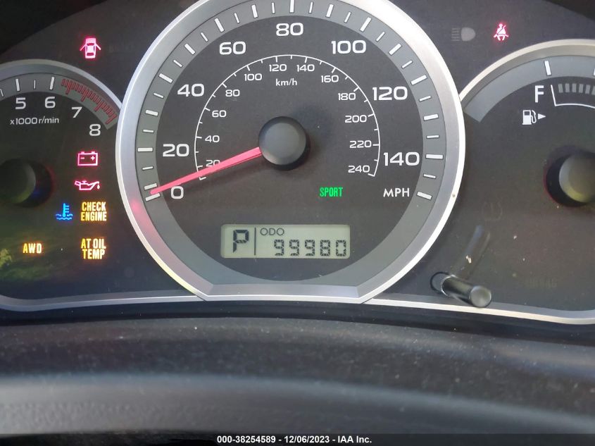 2008 Subaru Impreza 2.5I VIN: JF1GH61698H828905 Lot: 38254589