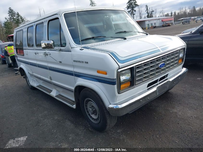 1990 Ford Econoline E150 Van VIN: 1FDEE14H8LHA81229 Lot: 38254645