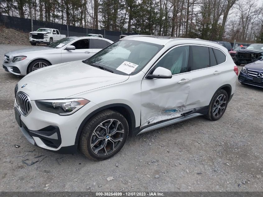 2021 BMW X1 xDrive28I VIN: WBXJG9C01M5U03111 Lot: 38254699