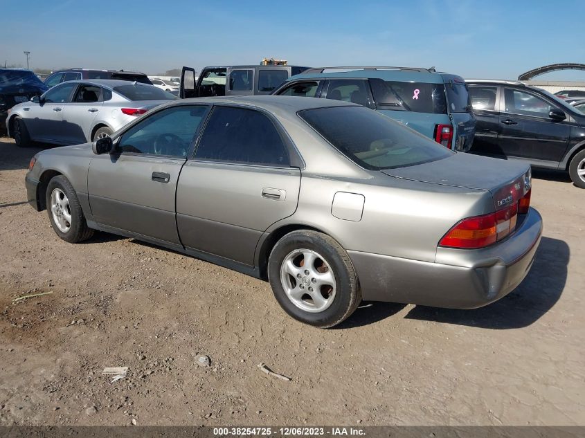 1998 Lexus Es 300 VIN: JT8BF28G8W0097153 Lot: 38254725