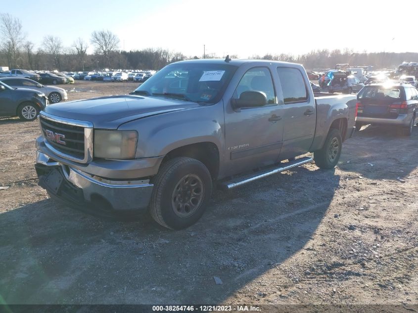 2009 GMC Sierra 1500 Sl VIN: 3GTEC13C29G190028 Lot: 38254746