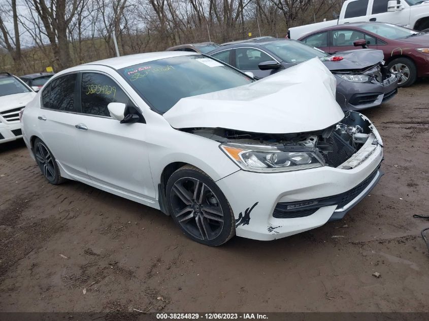 1HGCR2F16HA142147 2017 Honda Accord Sport Se