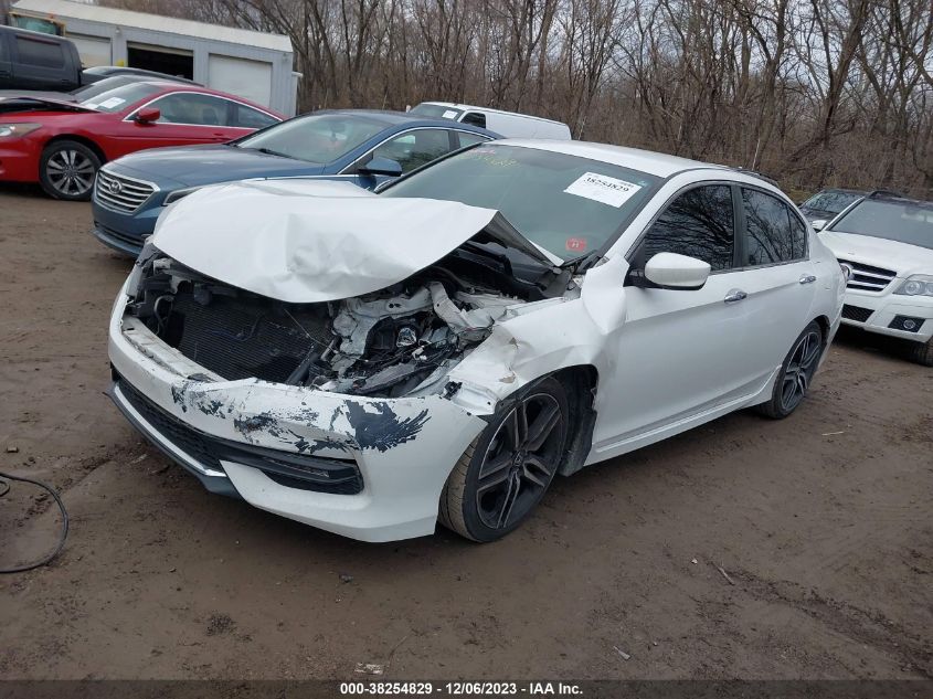 1HGCR2F16HA142147 2017 Honda Accord Sport Se