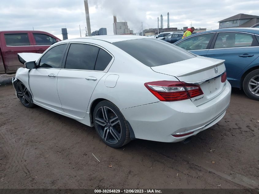 1HGCR2F16HA142147 2017 Honda Accord Sport Se