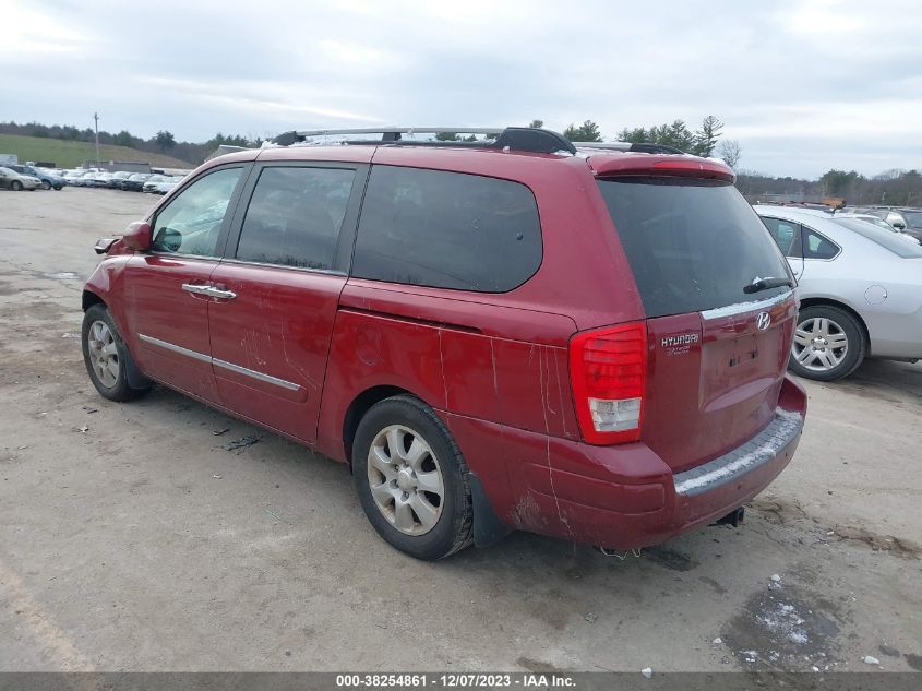 2008 Hyundai Entourage Limited/Gls VIN: KNDMC233486055327 Lot: 38254861