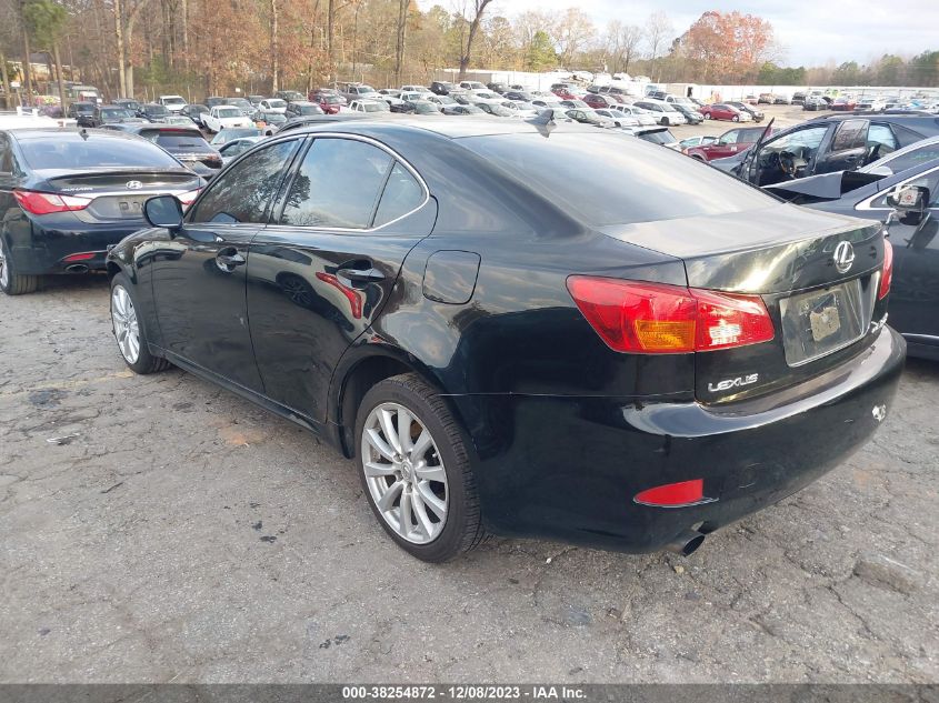 2007 Lexus Is 250 VIN: JTHCK262275008088 Lot: 38254872