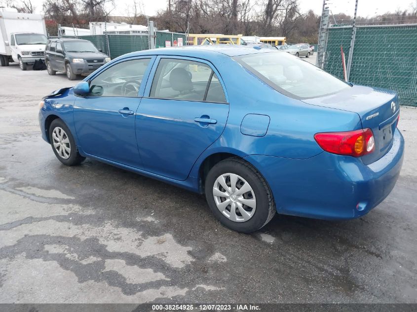 2009 Toyota Corolla Le VIN: JTDBL40E89J028011 Lot: 38254925