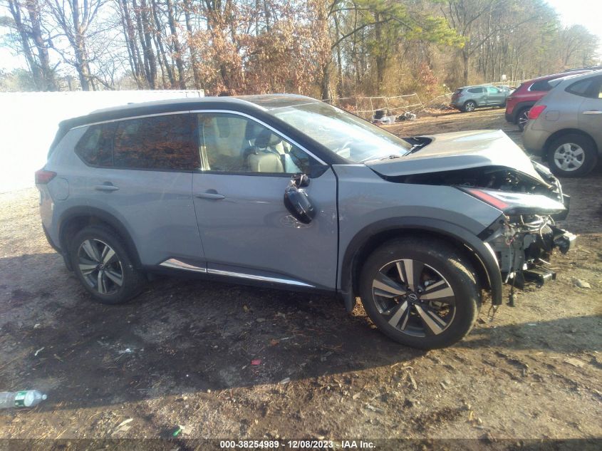 2022 Nissan Rogue Platinum Intelligent Awd VIN: JN8BT3DD8NW271427 Lot: 38254989