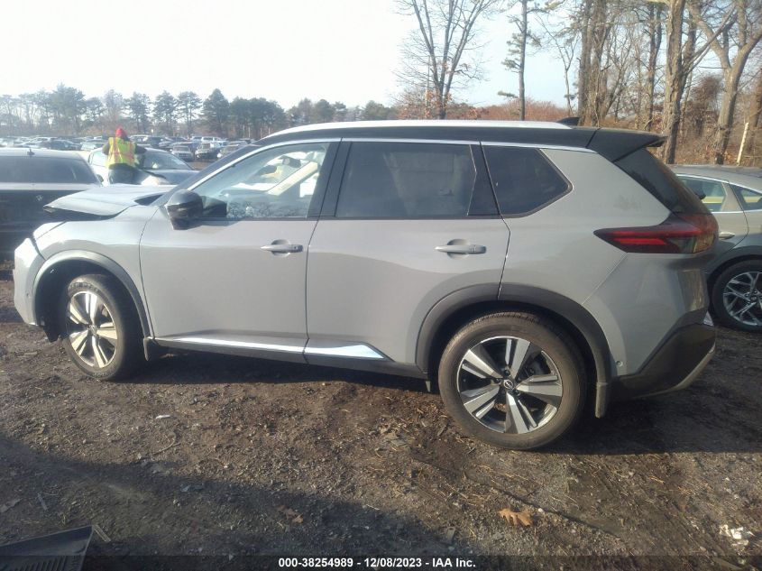 2022 Nissan Rogue Platinum Intelligent Awd VIN: JN8BT3DD8NW271427 Lot: 38254989