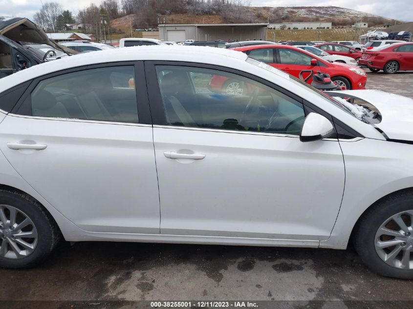 2022 Hyundai Accent Sel VIN: 3KPC24A63NE190313 Lot: 38255001