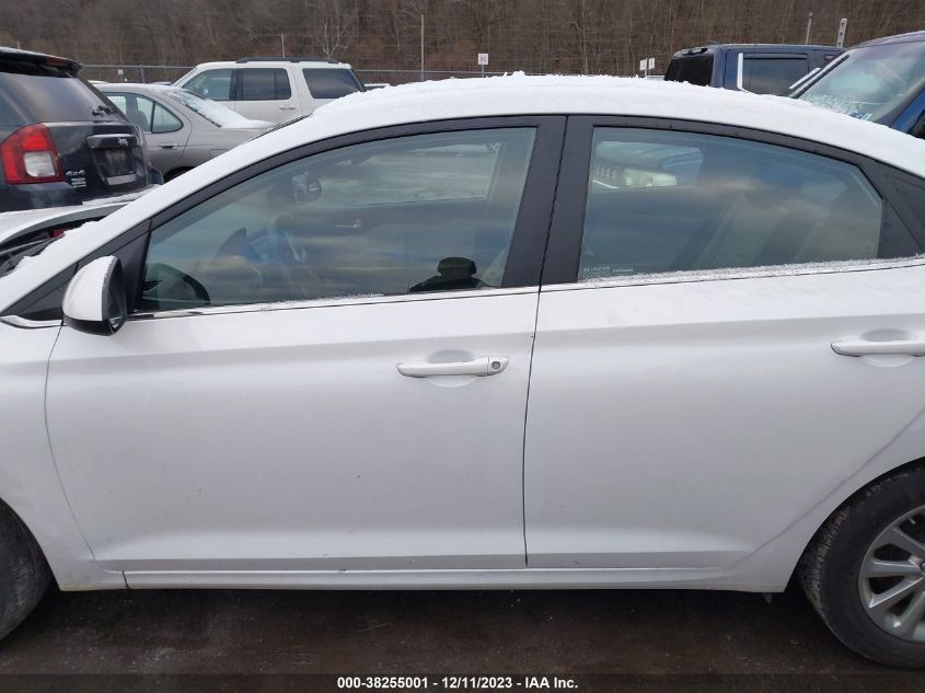 2022 Hyundai Accent Sel VIN: 3KPC24A63NE190313 Lot: 38255001