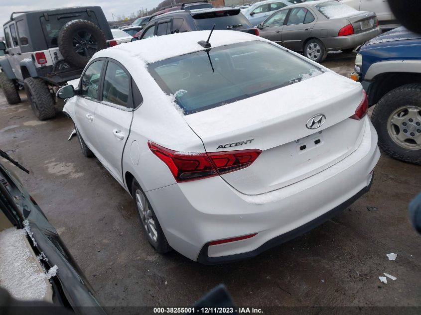 2022 Hyundai Accent Sel VIN: 3KPC24A63NE190313 Lot: 38255001