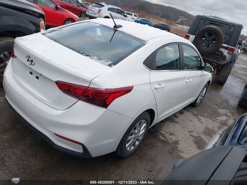 2022 Hyundai Accent Sel VIN: 3KPC24A63NE190313 Lot: 38255001