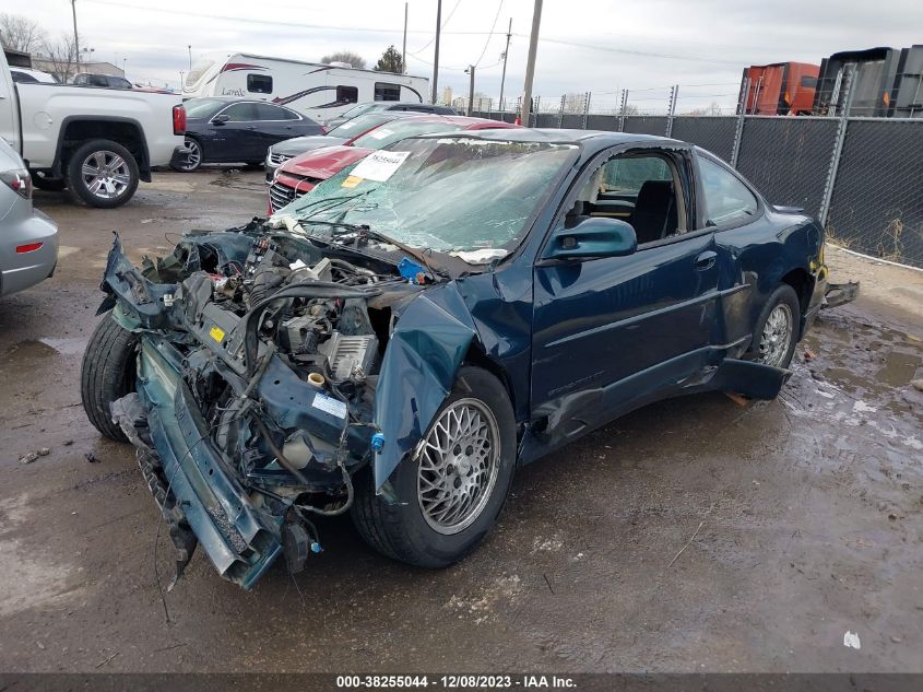 1997 Pontiac Grand Prix Gt VIN: 1G2WP12K7VF323786 Lot: 38255044