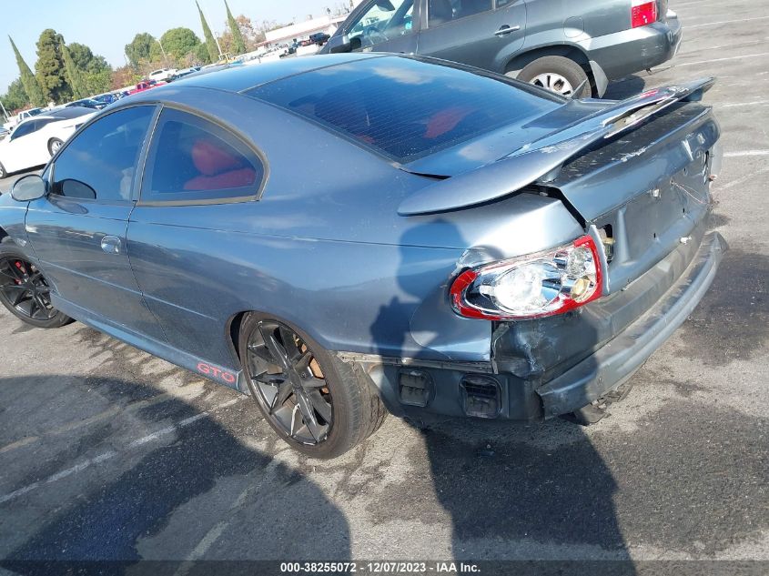 2005 Pontiac Gto VIN: 6G2VX12U85L430654 Lot: 38255072