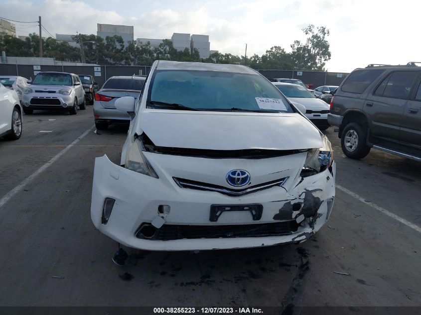 2012 Toyota Prius V Five VIN: JTDZN3EU3C3121016 Lot: 38255223