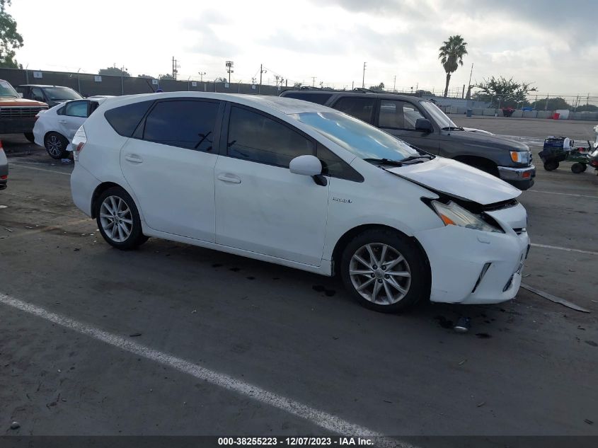 2012 Toyota Prius V Five VIN: JTDZN3EU3C3121016 Lot: 38255223