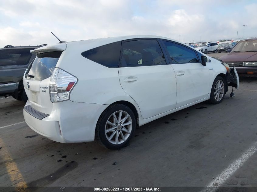 2012 Toyota Prius V Five VIN: JTDZN3EU3C3121016 Lot: 38255223