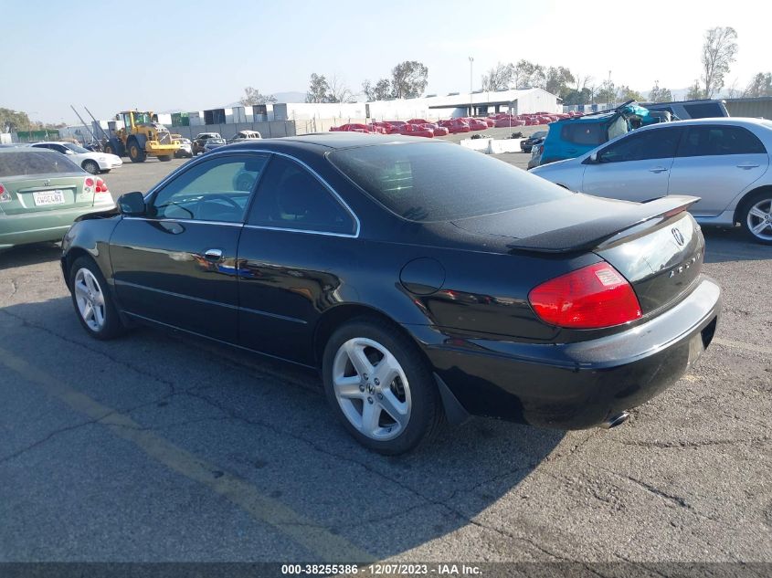 2001 Acura Cl Type S VIN: 19UYA42601A019413 Lot: 38255386