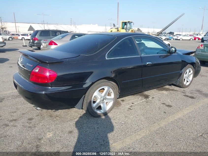 2001 Acura Cl Type S VIN: 19UYA42601A019413 Lot: 38255386